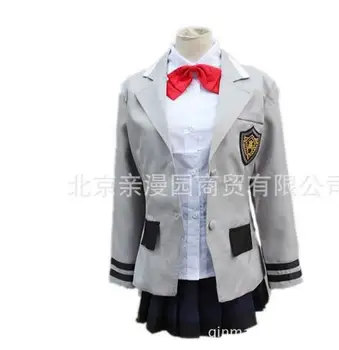 Anime Tokyo Pabaisa Touka Kirishim Cosplay Kostiumas Moterims Mokyklos Uniforma Pilnas Komplektas (Švarkas + Sijonas + Necktie)