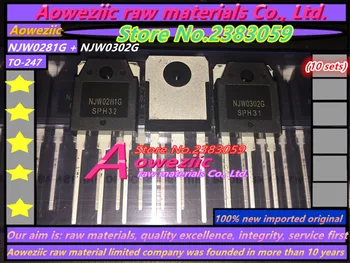 Aoweziic new imported original NJW0281G NJW0302G NJW0281G NJW0302G TO-3P Audio matching tube (1 pairs)