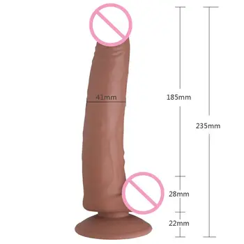 Aphrodisia 235*41mm Didelis Varpos Suaugusiųjų Sekso Žaislai Tikroviškas Dildo Moterų Sekso Produktai Moterų Masturbacija siurbtukas Didelis Gaidys