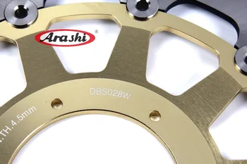 Arashi 1 Komplektas HONDA CBR954RR 2002 2003 CBR 954 RR CNC Plūduriuojantis Priekiniai Stabdžių disko & Galinis Stabdžių Diskas Rotoriaus
