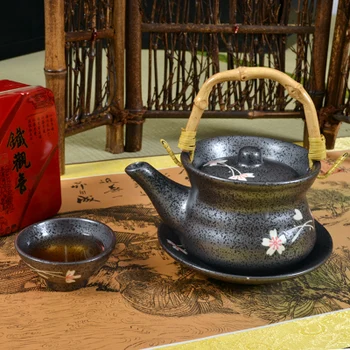 Arbatinukas Arbatos / šviežios sriubos puodą / vieno arbatos / Japonų / jūros gėrybių sriuba puodas puodą / burbulas arbatos / keraminės arbatos rinkinys