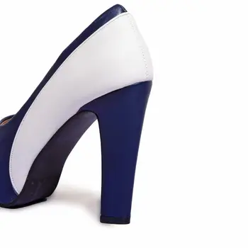ASUMER 2018 naujas prekės ženklas mados moterų siurbliai, peep toe platforma bateliai su 10 cm aukštakulniais šalis, vestuvių bateliai moteris sexy lady batus