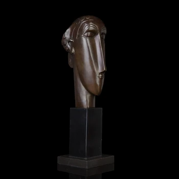 ATLIE BRONZOS Abstrakčiai vario moderniosios skulptūros bronzos Vyras statulėlės karšto mesti poliravimo Namų dekoro