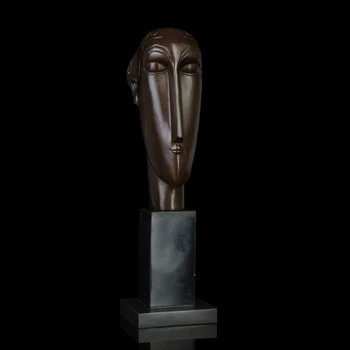 ATLIE BRONZOS Abstrakčiai vario moderniosios skulptūros bronzos Vyras statulėlės karšto mesti poliravimo Namų dekoro