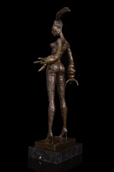ATLIE BRONZOS Nouveau Menas Abstraktus statula Bronzos menas, Amatai, Suvenyrai, skulptūros Atgimimo Meno Galerija Apdaila