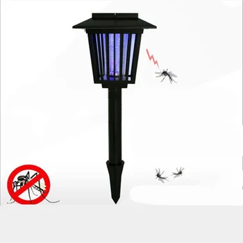 Atnaujinti UV LED Saulės šviesos Uodų Repeller Sodo Vejos Anti Uodai Vabzdžių Kenkėjų Klaidą Zapper Žudikas Spąstais Žibinto Lemputė Šviesos