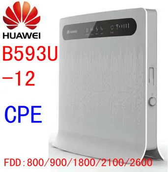 Atrakinta HUAWEI B593 b593u-12 LTE mifi WiFi 4G namų Maršrutizatorius belaidis 4g lte dongle, su SIM Kortelės Lizdo mezon pk e5172 b880 b890