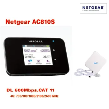 Atrakinta netger AC810S cat11 600mbps4G LTE mobiliojo Hotspot +4G 35dbi mimo antena