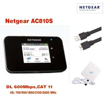 Atrakinta netger AC810S cat11 600mbps4G LTE mobiliojo Hotspot +4G 35dbi mimo antena