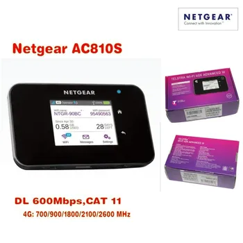 Atrakinta netger AC810S cat11 600mbps4GX su 3 Band CA wifi router dongle Wireless Aircard 810S 4G LTE mobiliojo Hotspot +dovana