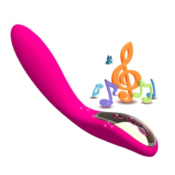 Atsparus vandeniui USB Įkrovimo MUZIKOS vibratorius, sekso žaislai, poroms moterų Makšties Masažas dildo erotiniai suaugusių seksualus žaislai, sekso parduotuvė A3
