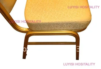 Aukso apdaila dažytas aliuminio rėmas, Didina pokylių kėdė