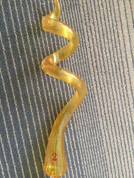 Aukso liustra Murano stiklas LED 