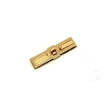 Aukso Metalo Stačiakampio Pasukite Užraktą, 97 mm x 27 mm Ruožtu Užraktas, Metalo Užraktas