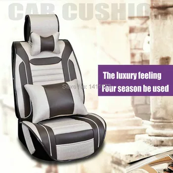 Aukštis kokybės patalynė ir PU universal 5 sėdimos vietos žiemos automobilių sėdynės / sėdynių užvalkalai /automobilių sėdynių atramos 11PCS/set bendrojo automobilį