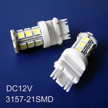 Aukštos kokybės 12V 3157 led galiniai žibintai,3157 led automobilių stabdžių žibintai,t20 led lemputė nemokamas pristatymas 50pcs/daug