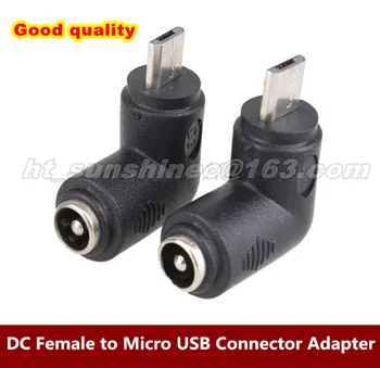 Aukštos Kokybės 30PCS/DAUG DC5.5x2.1mm Moterų Keitiklis, Micro USB Vyrų Adapteris Jungtis