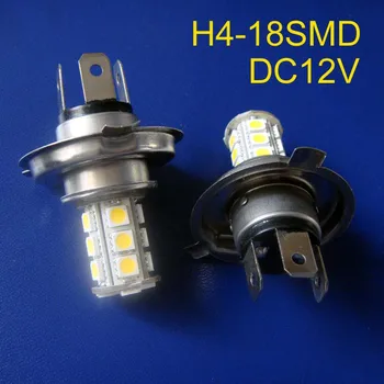 Aukštos kokybės 5050 12V H4 Automobilio led priešrūkiniai žibintai,Automatinis led H4 žibintai, lempos, lemputės,Automobilių H4 led rūko žibintai nemokamas pristatymas 20pcs/daug