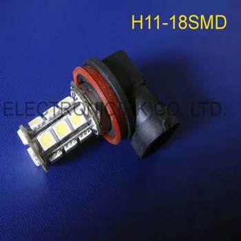 Aukštos kokybės 5050 H11 12V led žibintai,automobilių H11 12v rūko žibintai,automobilių H8 led lemputės nemokamas pristatymas 10vnt/daug