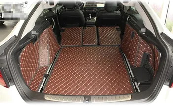 Aukštos kokybės & Nemokamas pristatymas! Pilnas komplektas kamieno kilimėliai BMW 335i 325i 330 d GT F34 2016-2013 patvarus, atsparus vandeniui linijinių krovinių kilimai