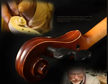Aukštos kokybės archaize smuikas 1/4 3/4 4/4 1/2 1/8 smuikas amatų violino Muzikos Instrumentai su kanifolija smuikui