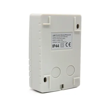 Aukštos kokybės autodoor IP44 220V AC Šviesos kontrolės Nuotrauka jutiklis automatinis jungiklis fotoelementas jungiklis lempos