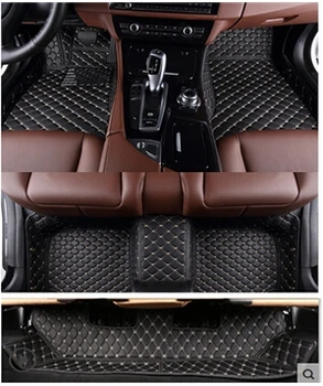 Aukštos kokybės! Custom specialių automobilių kilimų Fiat Freemont 7seats 2017-2012 vandeniui neslidus automobilių vidaus kilimėliai,Nemokamas pristatymas
