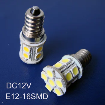 Aukštos kokybės DC12V E12 led lemputes,12V Led E12 lempos,e12 Led žibintai nemokamas pristatymas 50pcs/daug