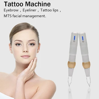 Aukštos kokybės DMC skaitmeninė tatuiruotė mašina laisvės permanentinis makiažas mašina rašiklis antakių lūpų, tatuiruotė, kad iki aukso LED mašina