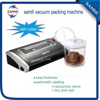 Aukštos kokybės nešiojamų vakuuminio pakavimo mašinos