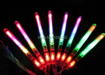 Aukščiausios kokybės Kalėdų vakarėlį prekių LED Blykstė, iki Lazdelė Švyti Lazdos vaikams, žaislai 360pcs Greitas Pristatymas