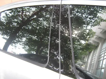 Auto viduryje lango slenkstukai Octavia ,6pcs/set,BC,automobilio išorės apdailos reikmenys