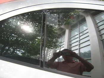 Auto viduryje lango slenkstukai Octavia ,6pcs/set,BC,automobilio išorės apdailos reikmenys