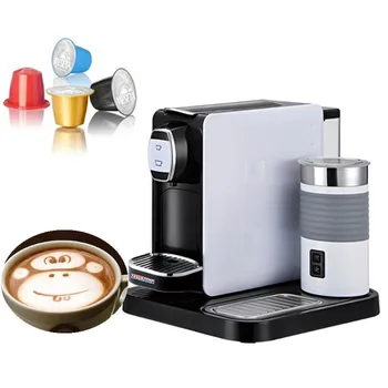 Automatinis espreso kavos aparatas mados kapsules, kavos virimo aparatas su pieno putų