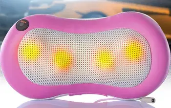 Automobilio Namų Masažo Pagalvė Pagalvėlės 4D Minkymo Šildymo Elektros Vibracija Kaklo Massager Shiatsu viso Kūno, Pečių, Nugaros Masažas