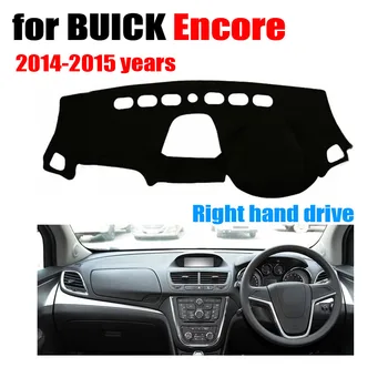 Automobilio prietaisų skydelio apima kilimėlis Buick Encore-m. metų Dešinės rankos ratai dashmat trinkelėmis brūkšnys apima auto prietaisų priedai