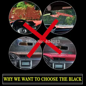 Automobilio prietaisų skydelio dangtelį kilimėlis TOYOTA HIGHLANDER 2007-2013 metų Dešinės rankos ratai dashmat trinkelėmis brūkšnys motina apima prietaisų priedai