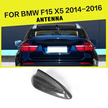 Automobilio Stilius Anglies Pluošto Antena Shark Fin Stogo Antena Antena Kamieno Apdaila Lipdukas BMW F15 X5-2016 m.
