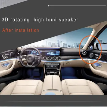 Automobilio stilius Durų Garsiakalbių Dizainas, Interjero Apdailos Juostelės 3D sukasi garsiakalbis Mercedes-Benz S KLASĖ W222 (2016-2017)