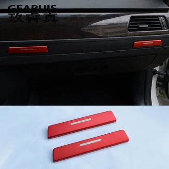 Automobilio stilius Puodelio Laikiklis Copilot Daiktadėžė rankena apdaila apima Lipdukai apdaila bmw 3 serijos e90 interjero auto priedai