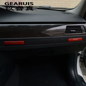 Automobilio stilius Puodelio Laikiklis Copilot Daiktadėžė rankena apdaila apima Lipdukai apdaila bmw 3 serijos e90 interjero auto priedai