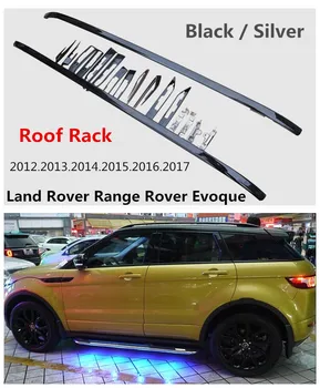Automobilio Stogo Bagažinė Bagažo Lentynos For Land Rover Range Rover Evoque 2012.2013...2016.2017 Aukštos Kokybės Naujas Aliuminis