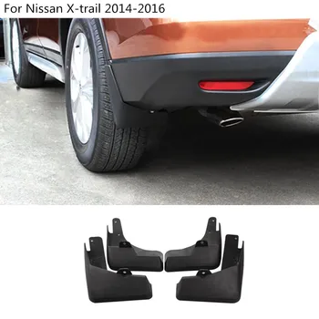 Automobilių apimti plastiko sparnas minkštas mudguard apsaugoti atvartu splash sparnų rėmas Nissan X-trail xtrail T32/Nesąžiningi m. m. 2016 m.