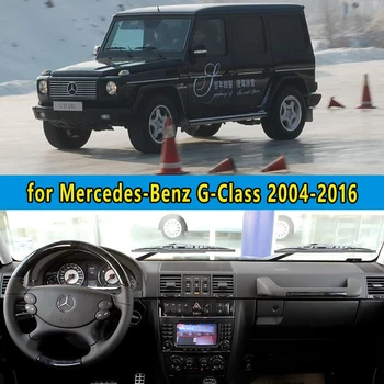 Automobilių dashmats automobilių optikos reikmenys prietaisų skydelio gaubtas, skirtas Mercedes-Benz G-Klasė g550 g350 g55 g63 2004 -2016