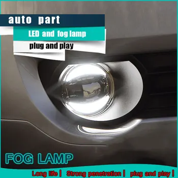 Automobilių Optikos Šviesos važiavimui Dieną už Infiniti QX56 LED Rūko žibintų Auto Angel Eye Priešrūkinis Žibintas LED DRL Aukštos ir Žemos Šviesos Greitas Pristatymas