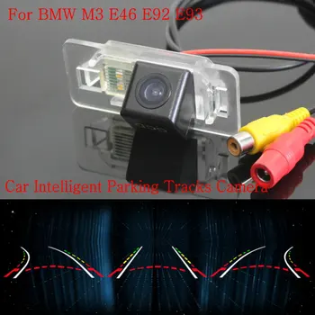 Automobilių Protingas Stovėjimo Dainos vaizdo Kamera, SKIRTA BMW M3 E46 E92 E93 / Atgal į viršų Atbuline Kamera Galinio vaizdo Kamera / HD CCD