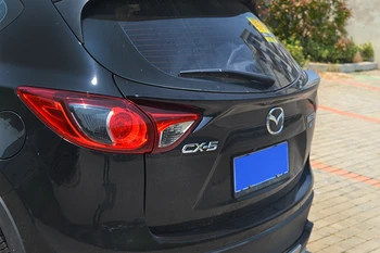 Automobilių Reikmenys ABS Plastiko Unpainted Gruntas Spalvos Galinis Spoileris Kamieno Įkrovos Lūpų Padengti Mazda CX-5 CX5 2012 2013 2016