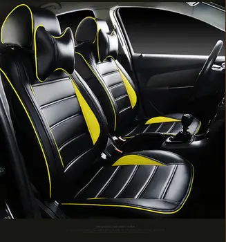 Automobilių sėdynių užvalkalai pu odos pagalvėlės nustatyti automobilių originalą Agila Zafira Vectra Astra GTC PAGANI ZONDA SAAB Spyker RAM HUMMER