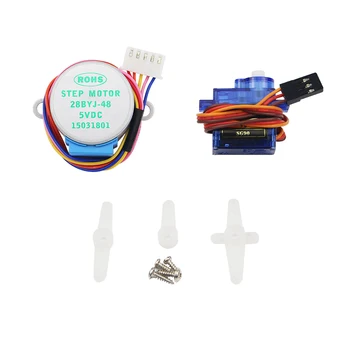 Aviečių Pi 3 MEGA 2560 Starter Kit for ARDUINO LCD Servo Variklis Jutiklio Modulis Jumper Wire Projekto Mokymosi AVR MCU Mokinys
