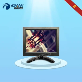 B080JN-ABHUV/8 colių, 1024 x 768 IPS HDMI, BNC VGA Mažas POS Mikroskopu Stebėti USB Udisk Darbalaukio Sienos LCD Reklamos Rodymo Ekrane